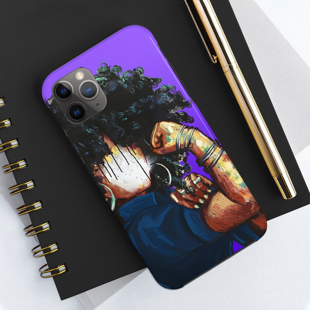 Naturally the Riveter PURPLE Case Mate Tough Phone Cases