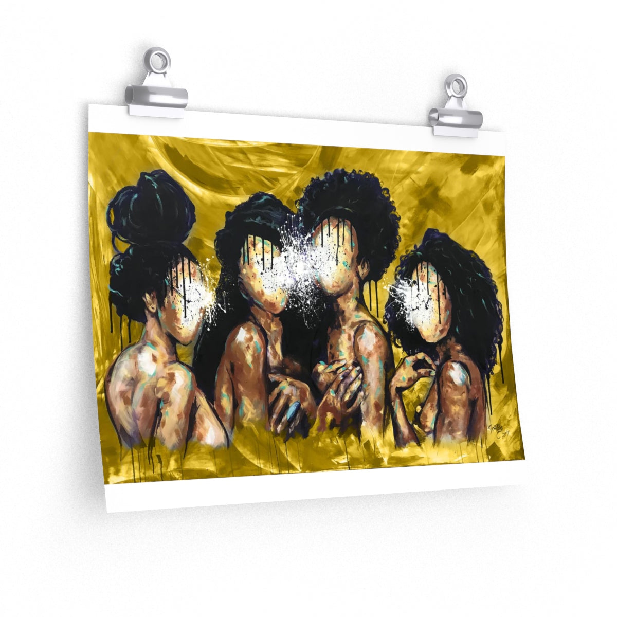 Naturally XLIV GOLD Premium Matte horizontal posters