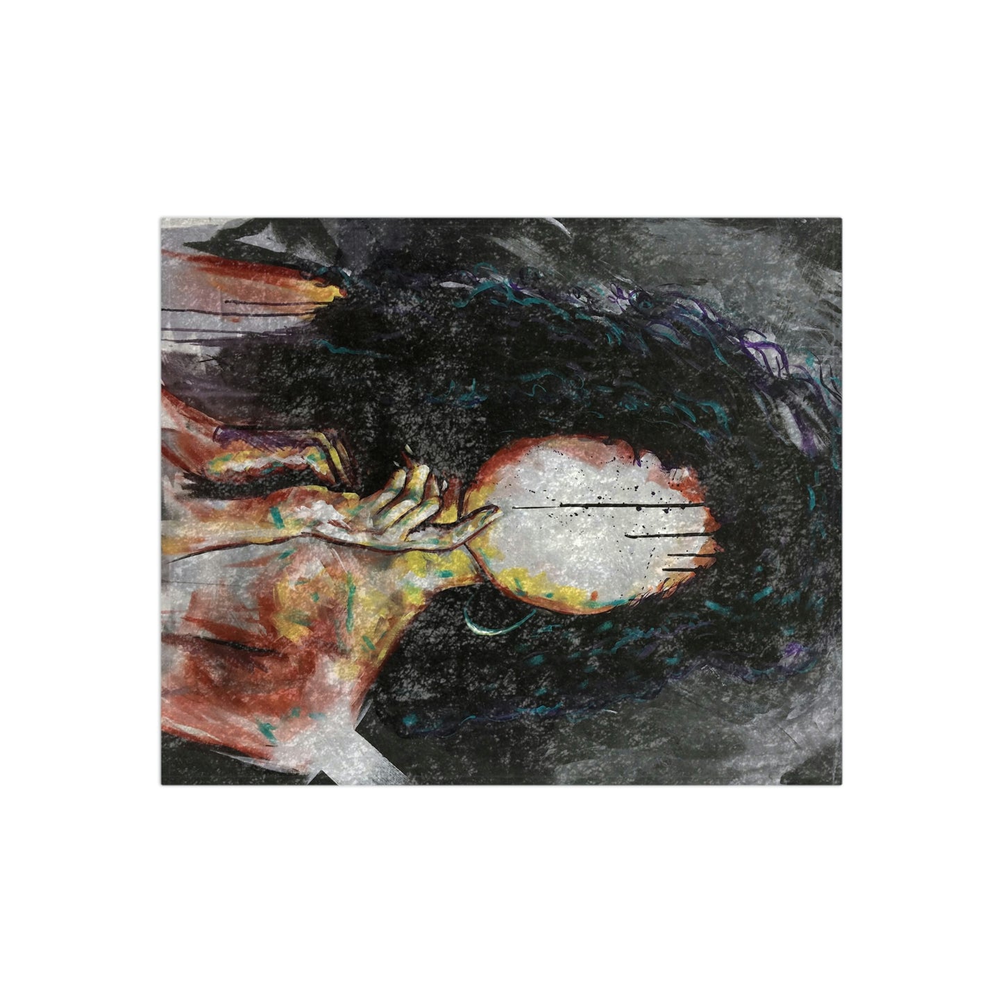 Naturally VI Crushed Velvet Blanket