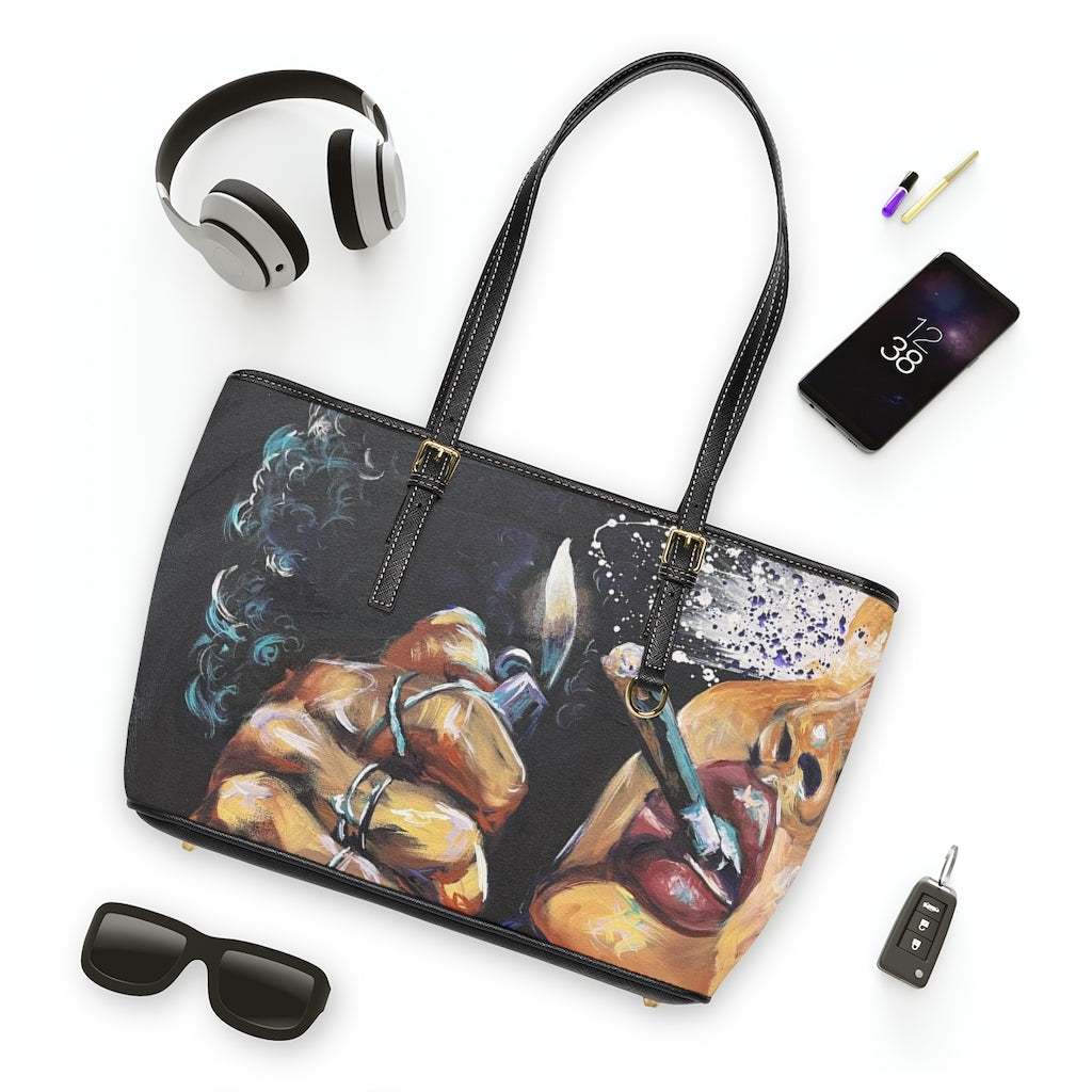 Naturally Dope III Leather Shoulder Bag