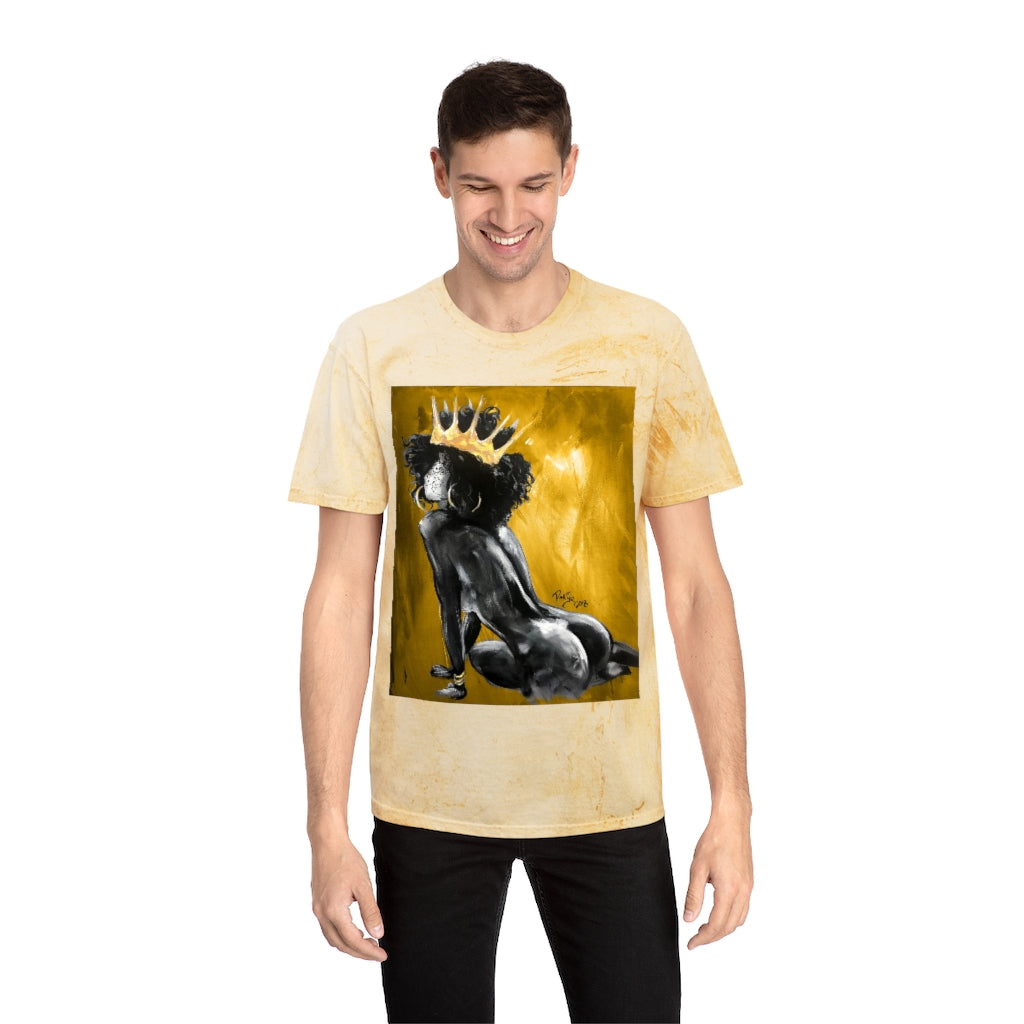 Naturally Queen VIII GOLD Unisex Color Blast T-Shirt