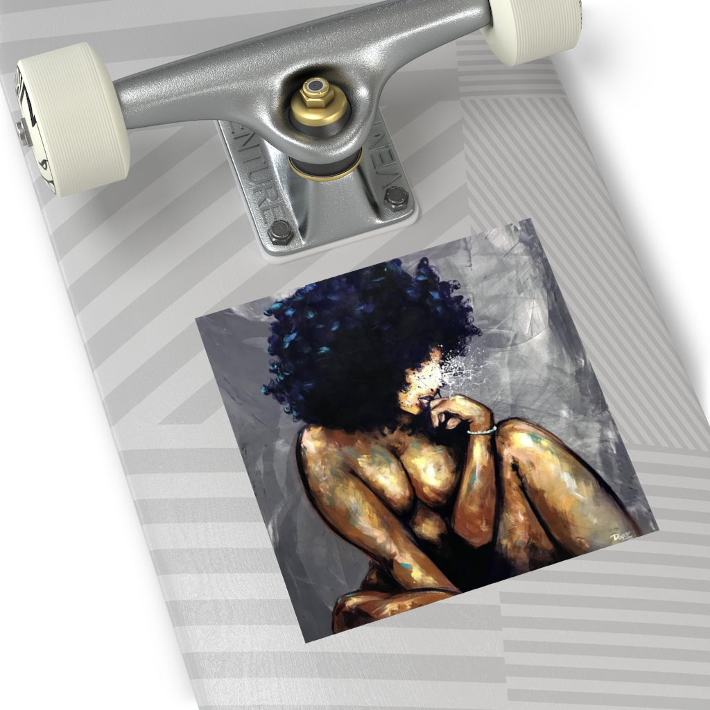 Naturally LV Square Vinyl Stickers