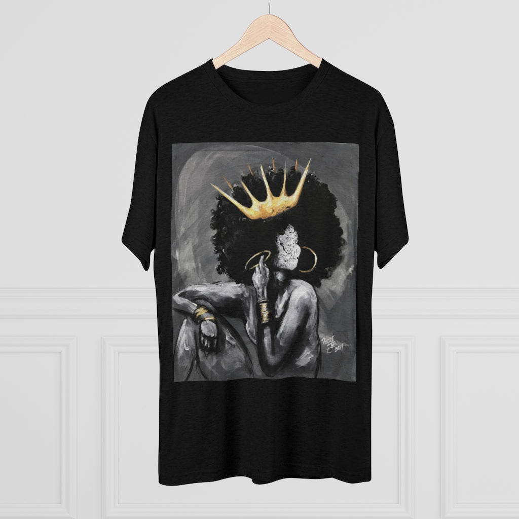 Naturally Queen VI Unisex Tri-Blend Crew Tee