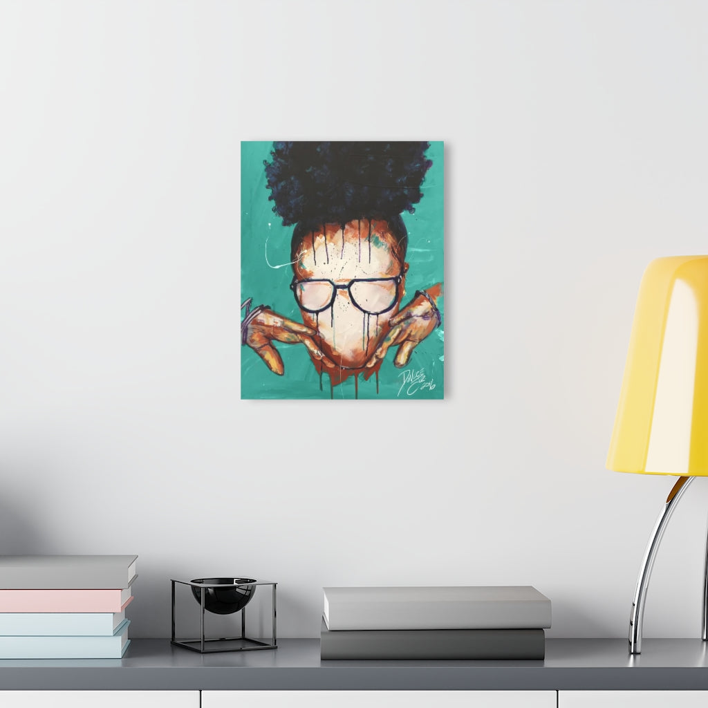 Naturally VIII TEAL Acrylic Prints (French Cleat Hanging)