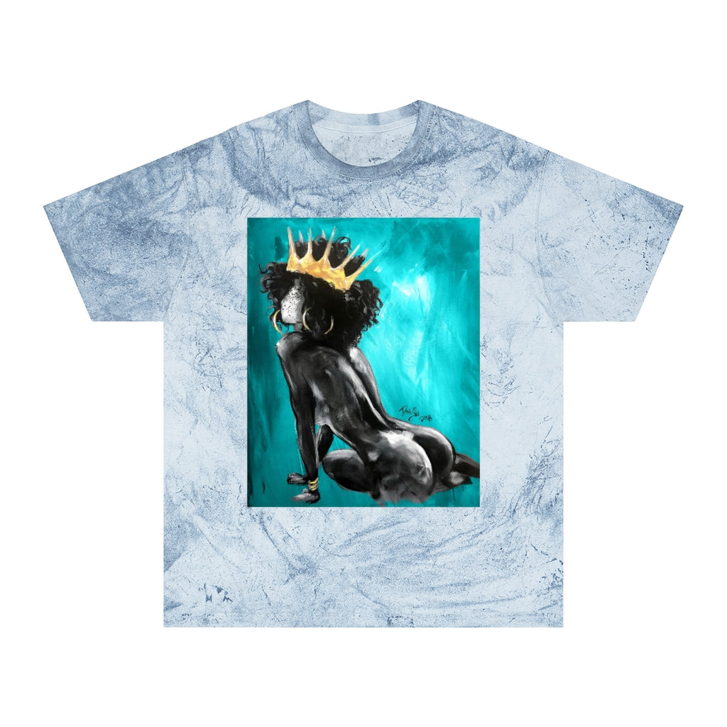 Naturally Queen VIII TEAL Unisex Color Blast T-Shirt