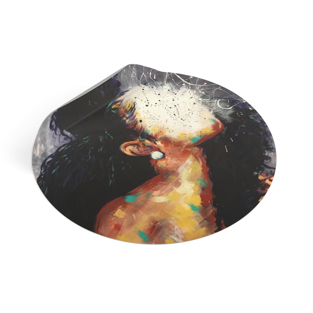 Naturally XVI Round Vinyl Stickers