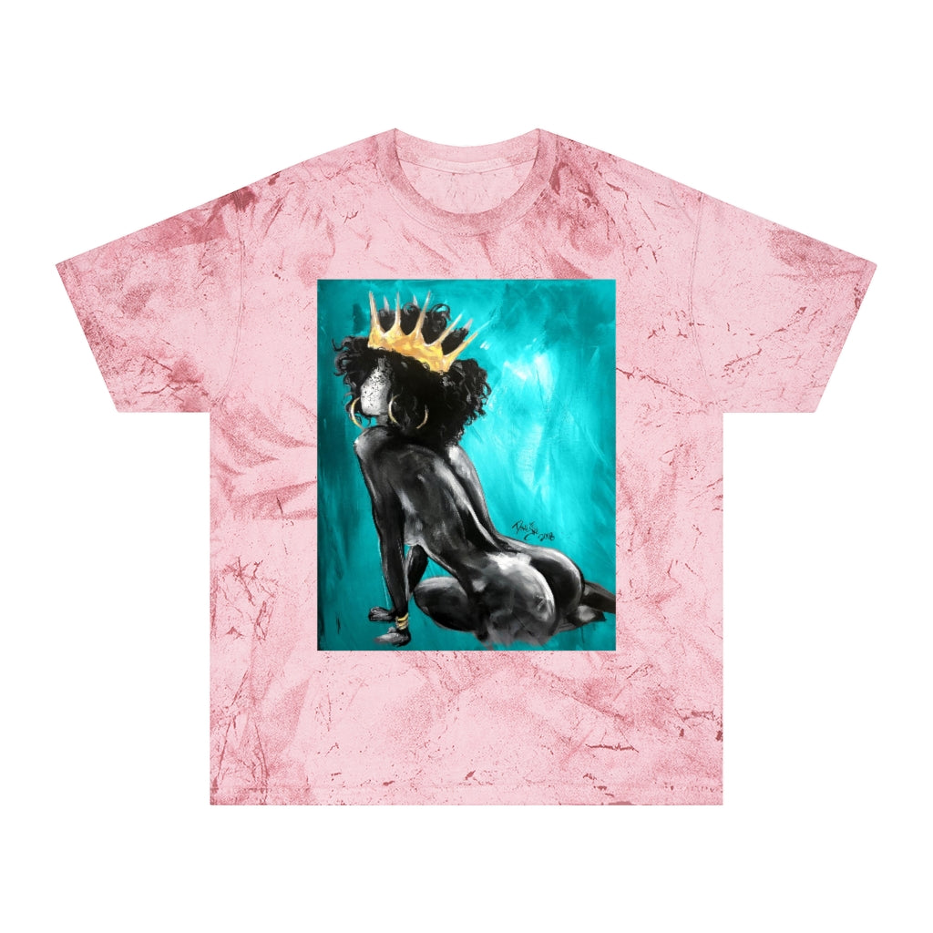 Naturally Queen VIII TEAL Unisex Color Blast T-Shirt