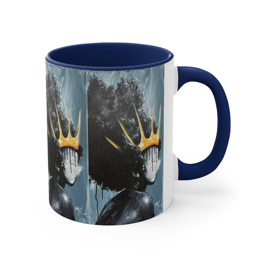 Naturally Queen XXV Accent Coffee Mug, 11oz
