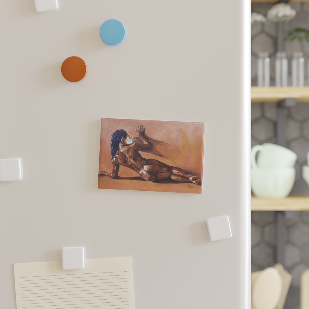 Naturally Nude II Button Magnet, Rectangle (1 & 10 pcs)