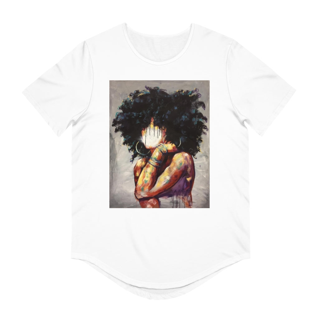 Naturally II Men's Jersey Curved Hem Tee