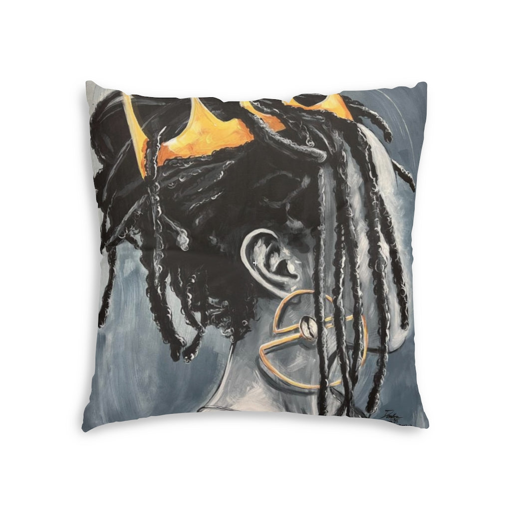 Naturally Queen XXIII Tufted Floor Pillow, Square