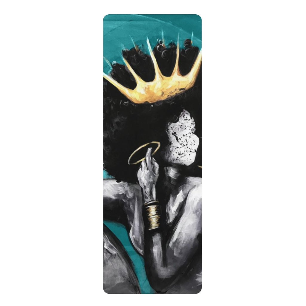 Naturally Queen VI TEAL Rubber Yoga Mat