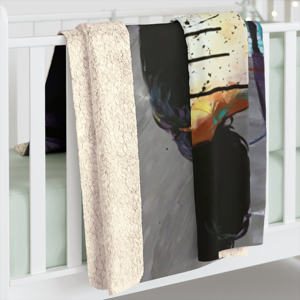 Naturally XXXVI Sherpa Fleece Blanket