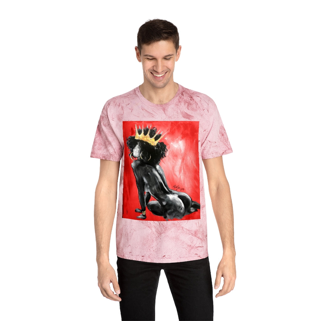 Naturally Queen VIII RED Unisex Color Blast T-Shirt