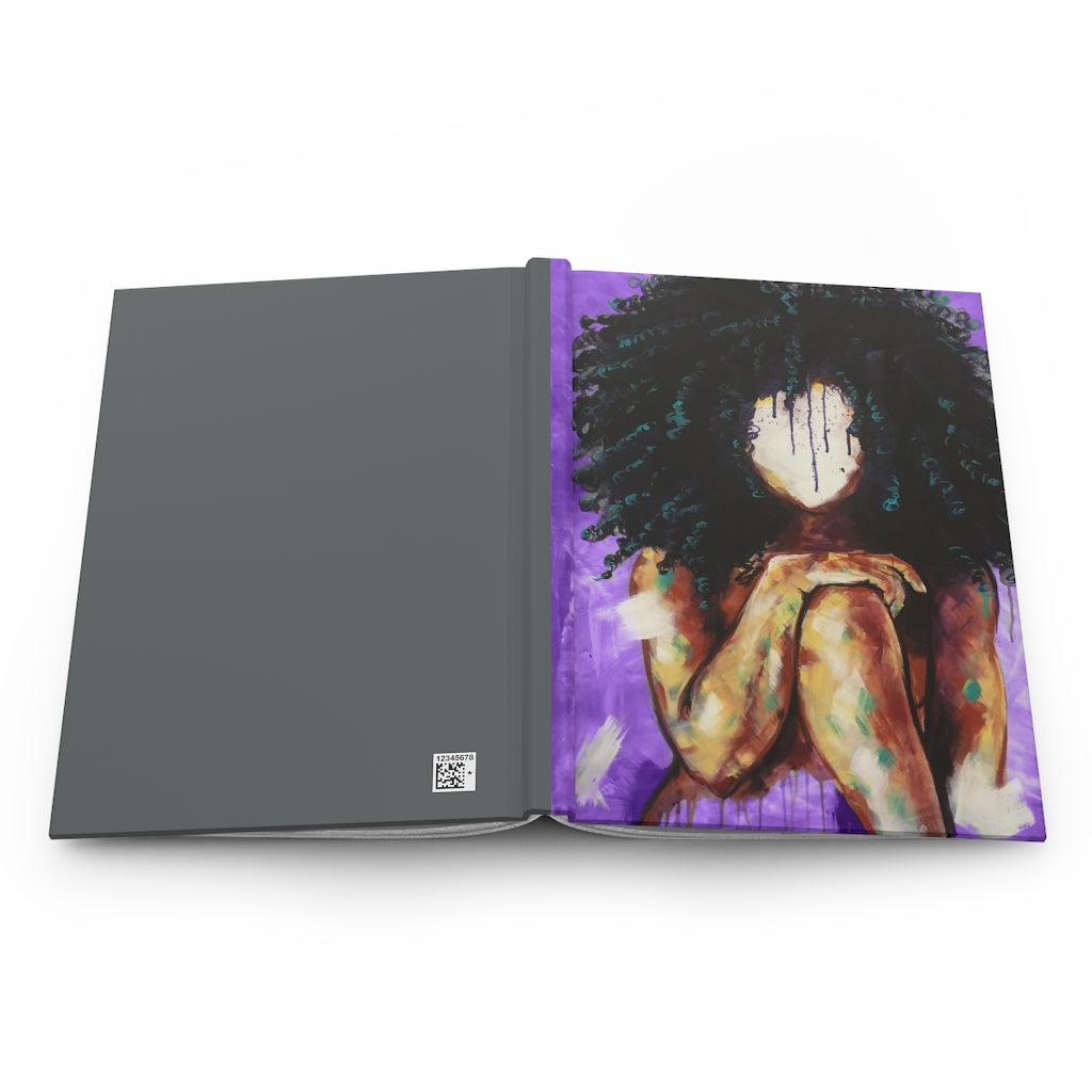 Naturally I PURPLE Hardcover Journal Matte