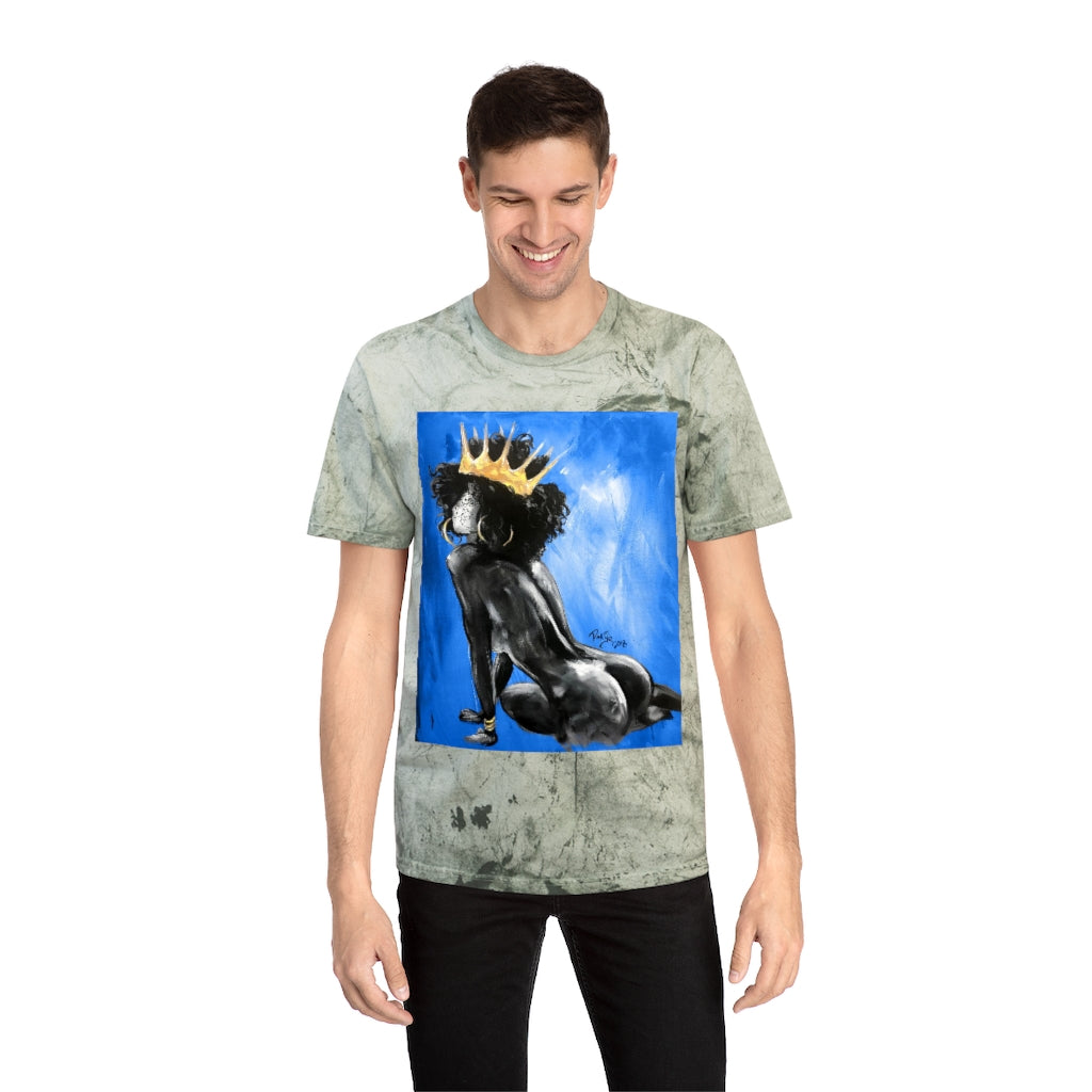 Naturally Queen VIII BLUE Unisex Color Blast T-Shirt