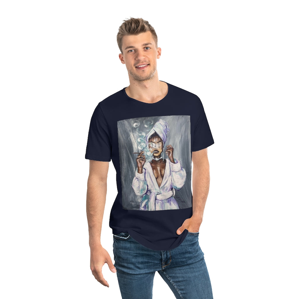 Naturally Stoners II Men's Jersey Curved Hem Tee