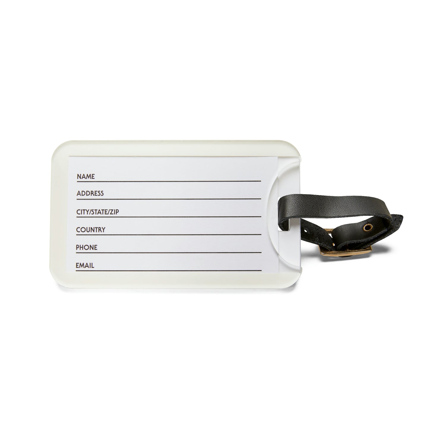 Naturally Black Love XI Luggage Tag
