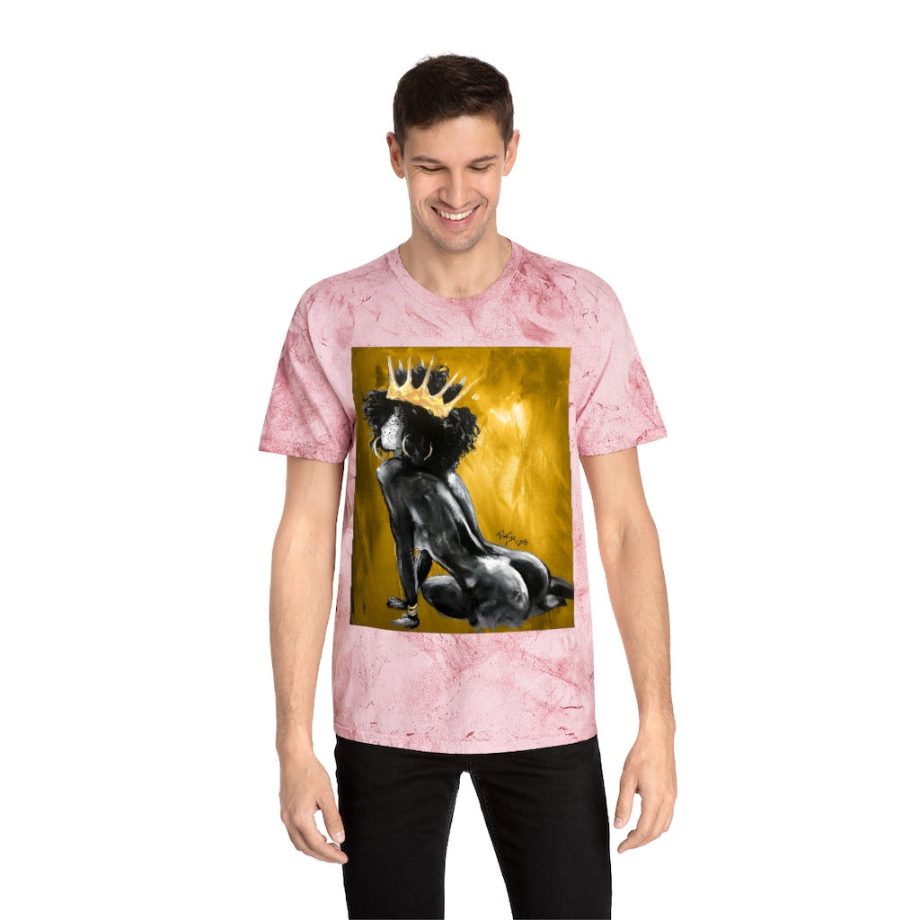 Naturally Queen VIII GOLD Unisex Color Blast T-Shirt