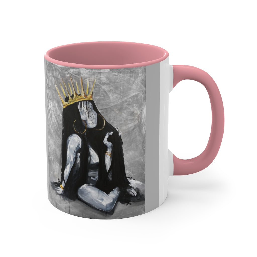 Naturally Queen XVIII Accent Coffee Mug, 11oz