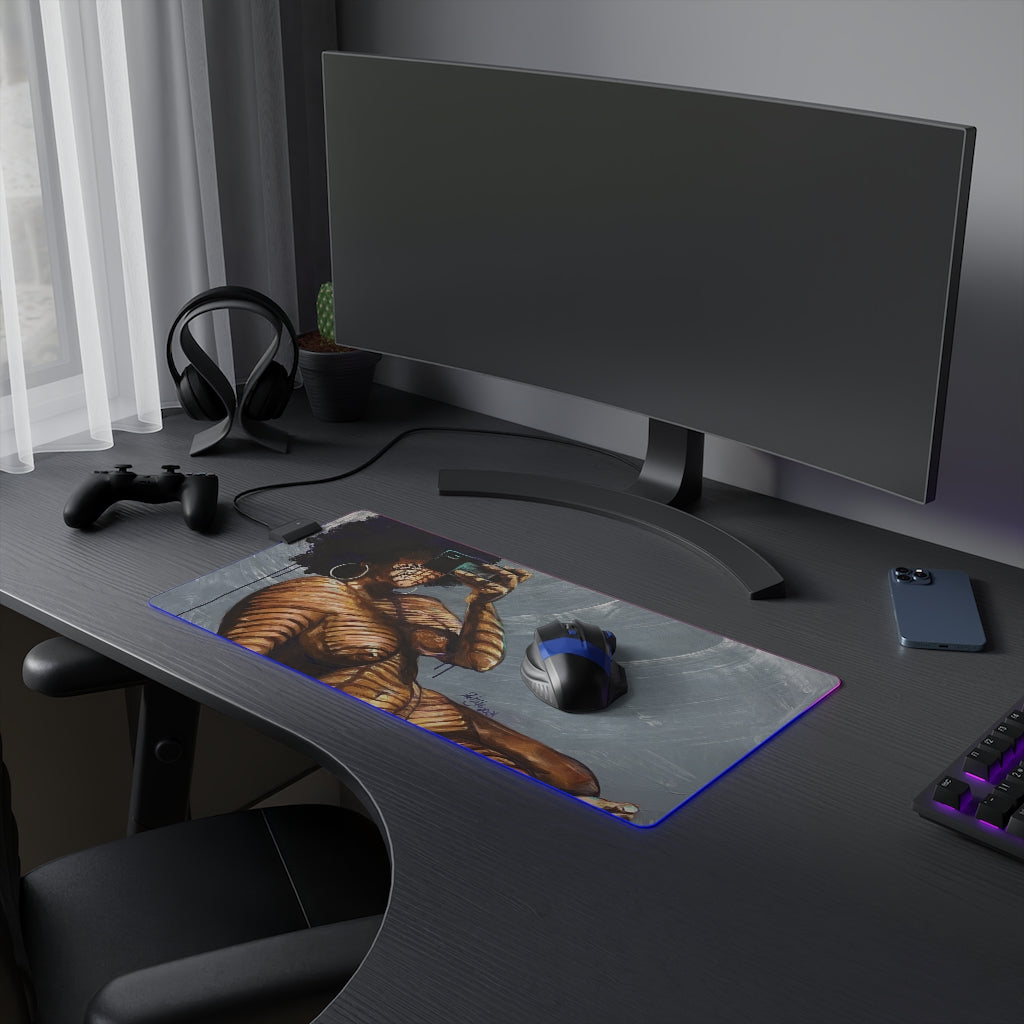 Naturally Nude I LED Gaming Mouse Pad