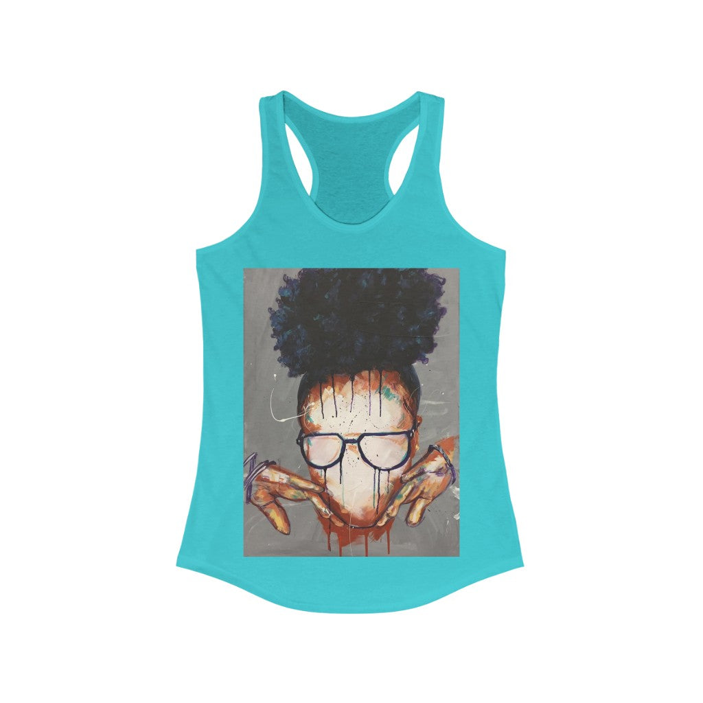 Naturally VIII Women's Ideal Racerback Tank