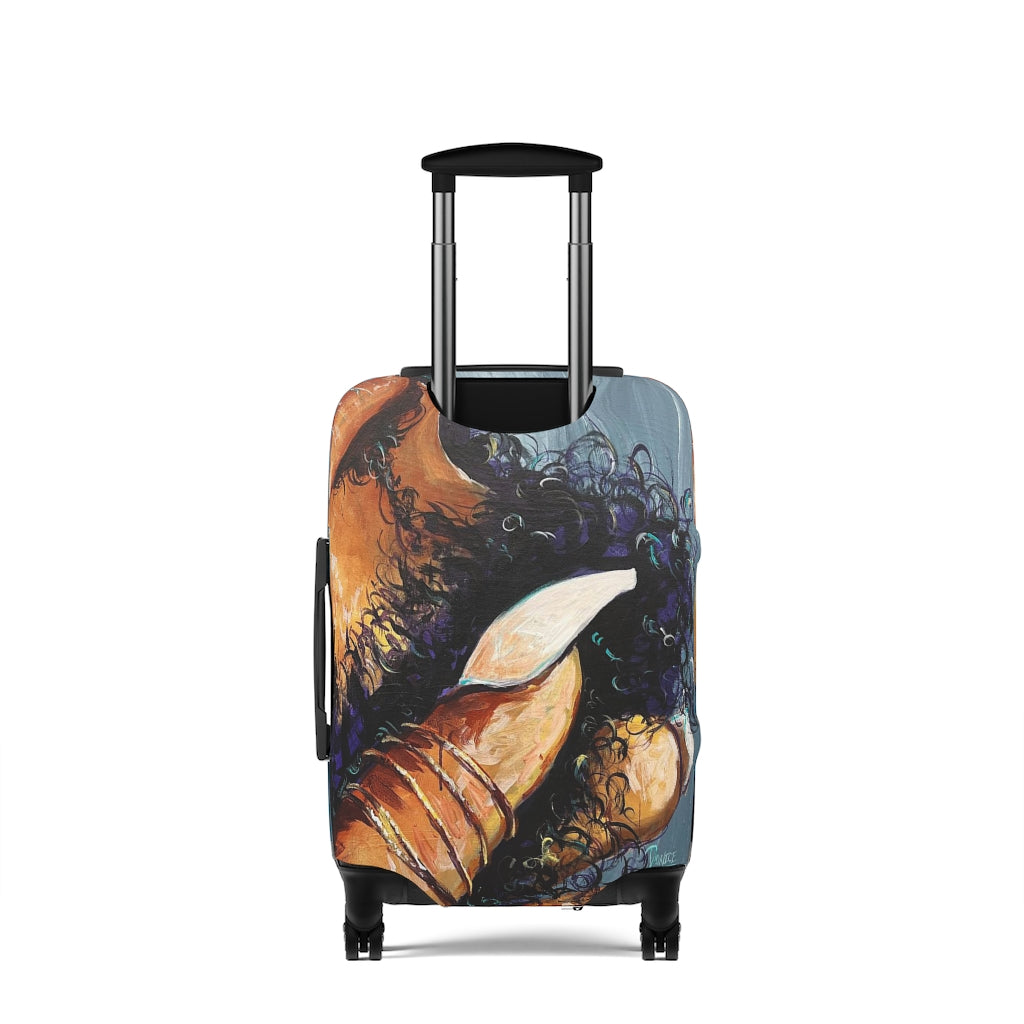 Naturally Black Love X Luggage Cover