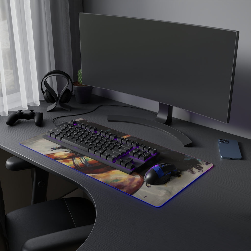 Naturally II LED Gaming Mouse Pad