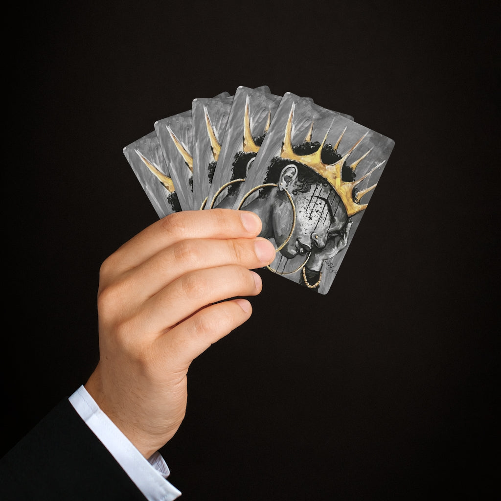 Naturally Queen X Custom Poker Cards