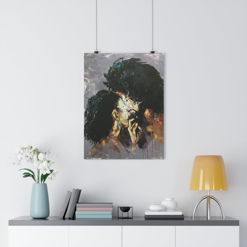 Naturally Black Love I Giclée Art Print