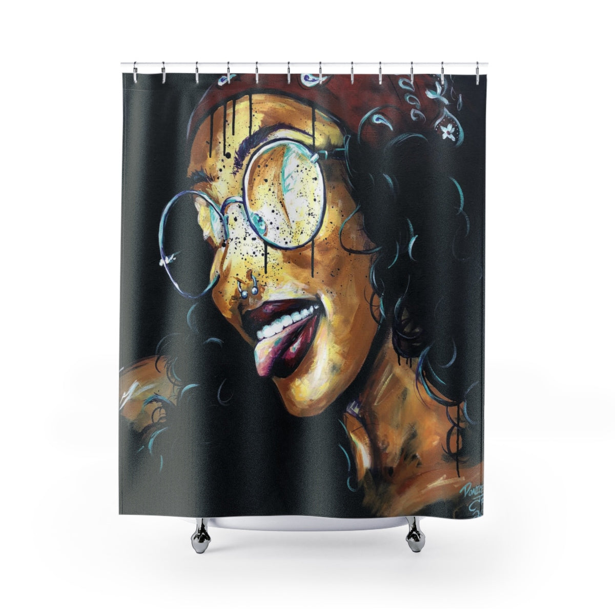 Naturally Zhane Shower Curtains