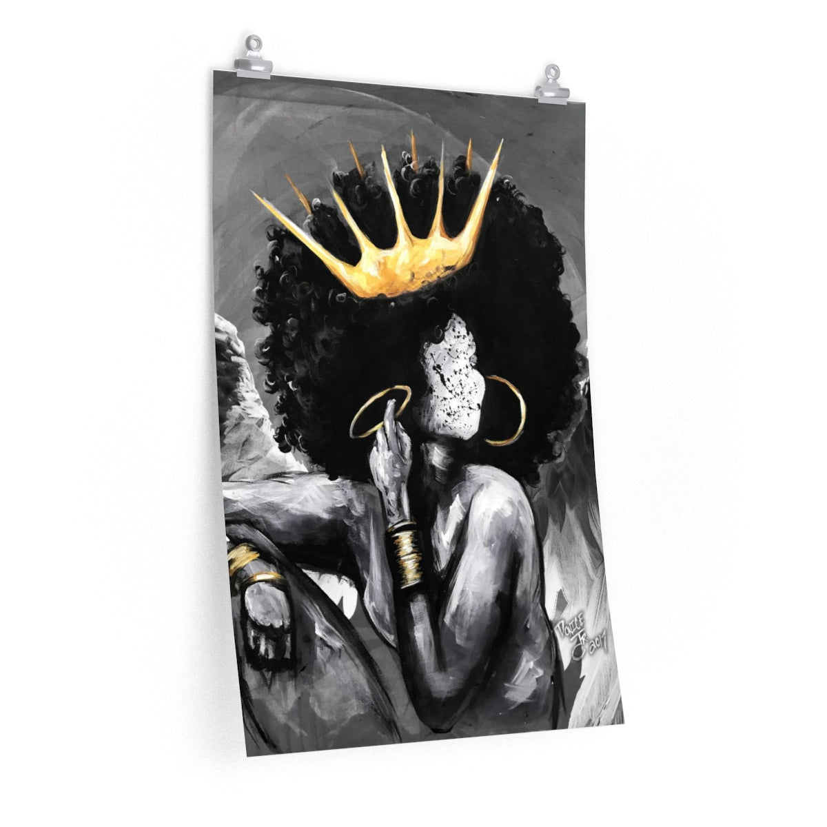 Naturally Queen IV ANGEL Premium Matte vertical posters
