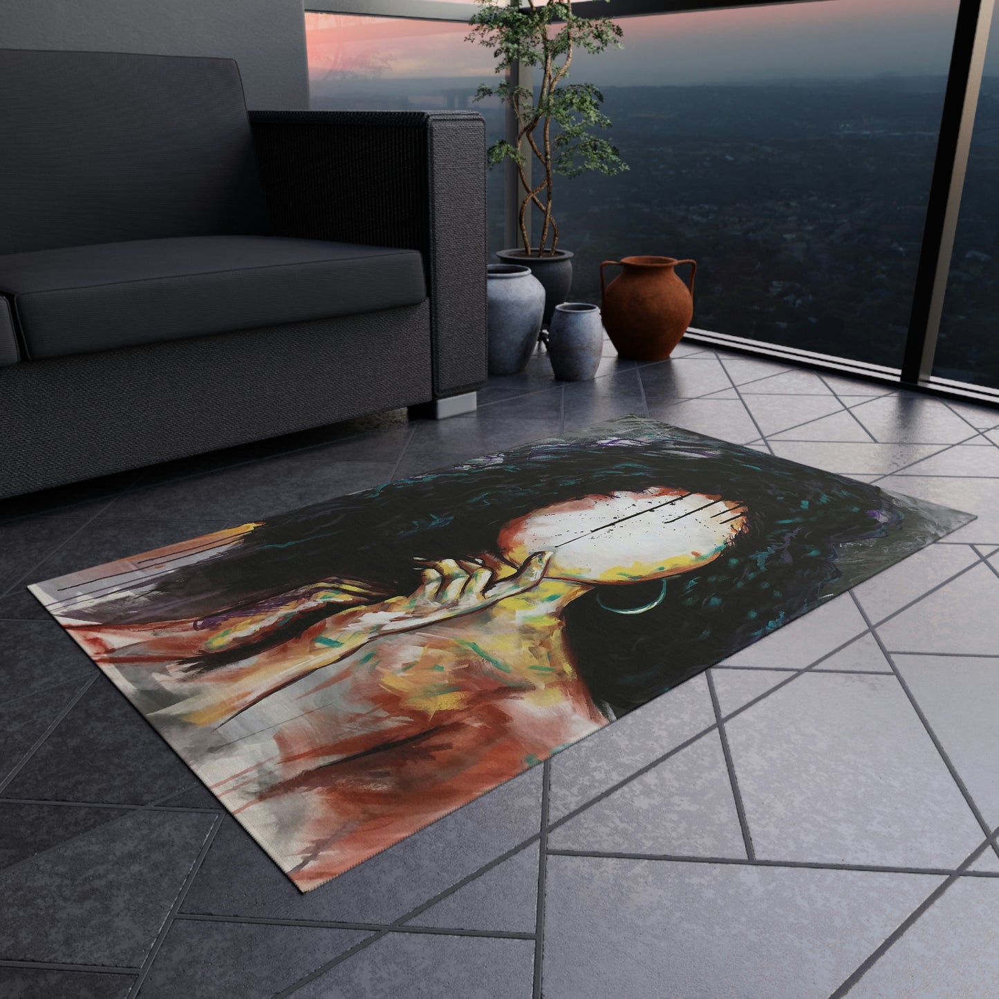 Naturally VI Outdoor Rug