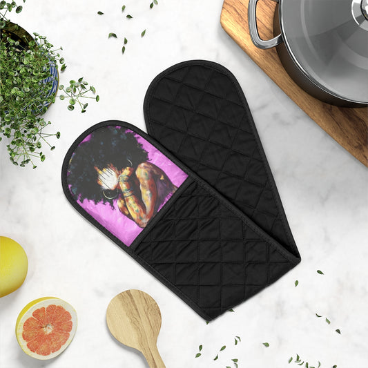 Naturally II PINK Oven Mitts