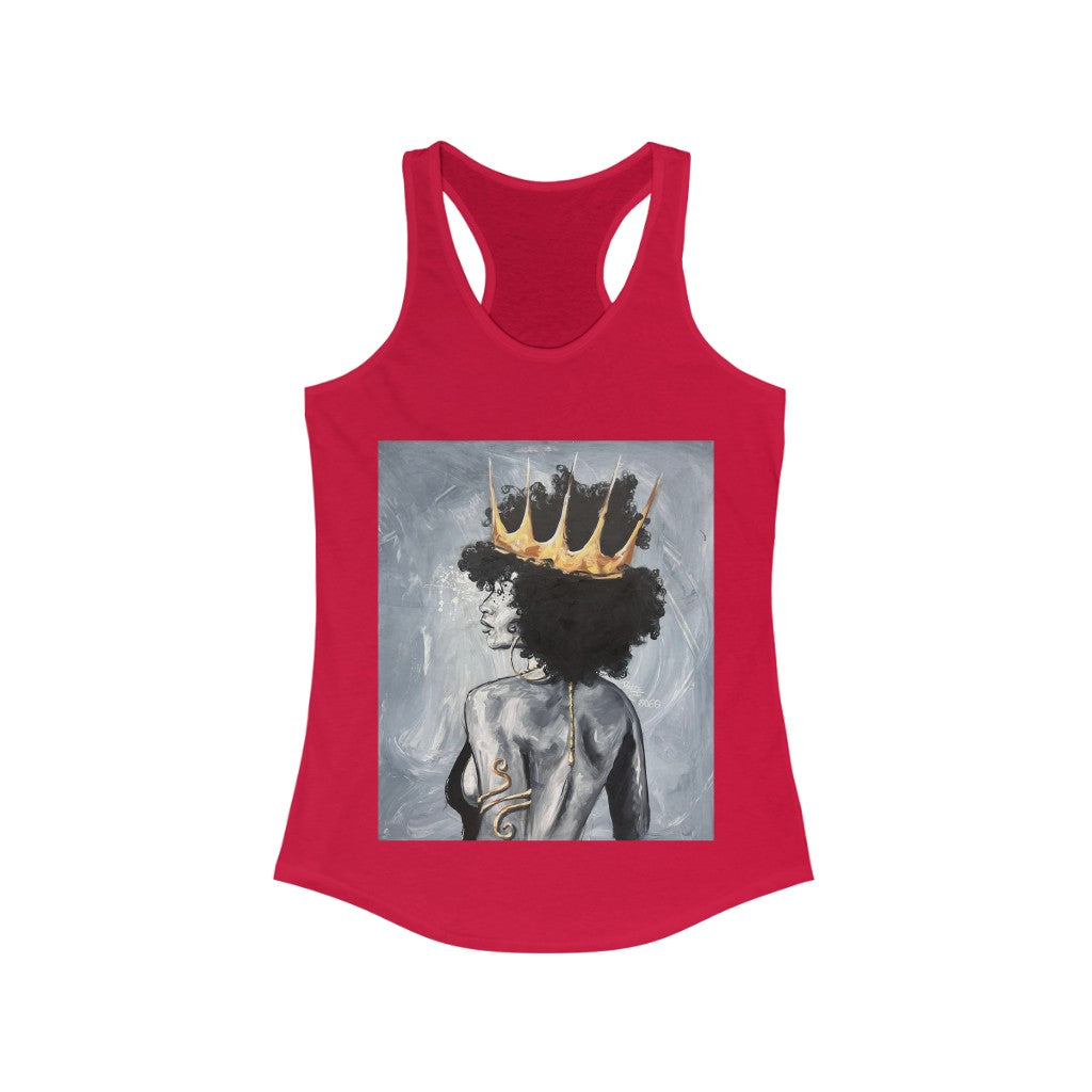 Naturally Queen XXII Women's Ideal Racerback Tank