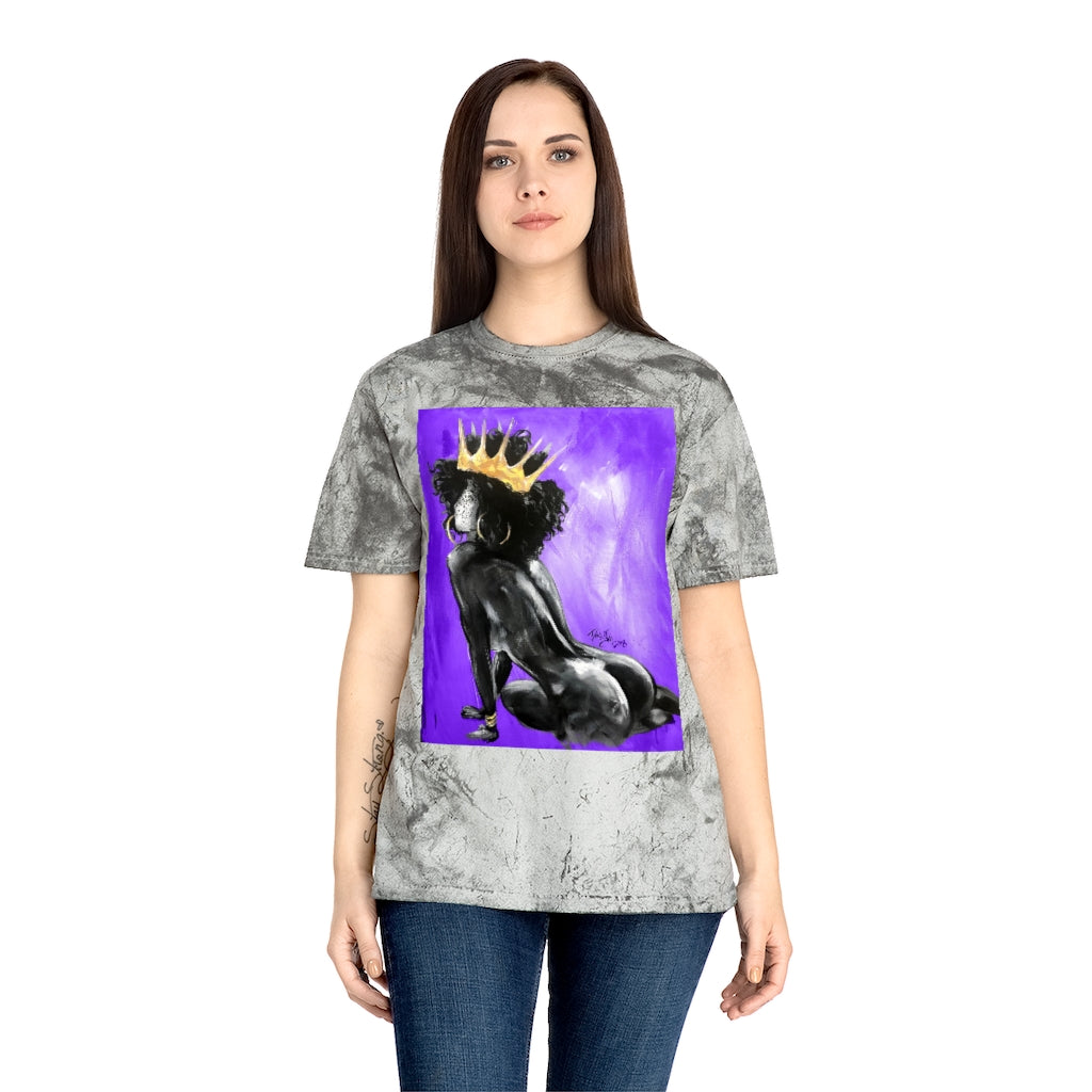 Naturally Queen VIII PURPLE Unisex Color Blast T-Shirt