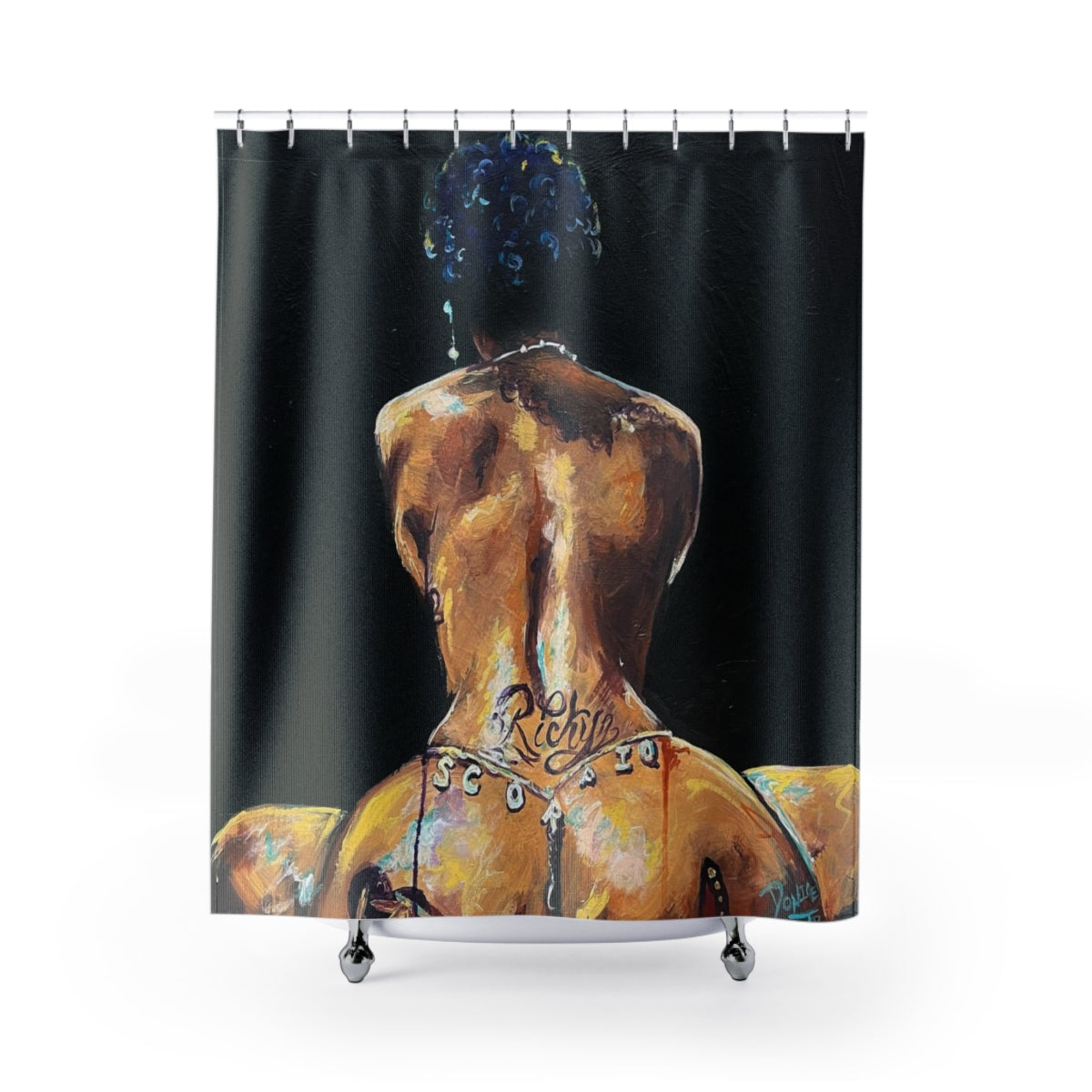 Naturally Nude VII Shower Curtains