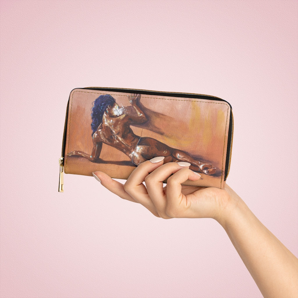 Naturally Nude II Zipper Wallet