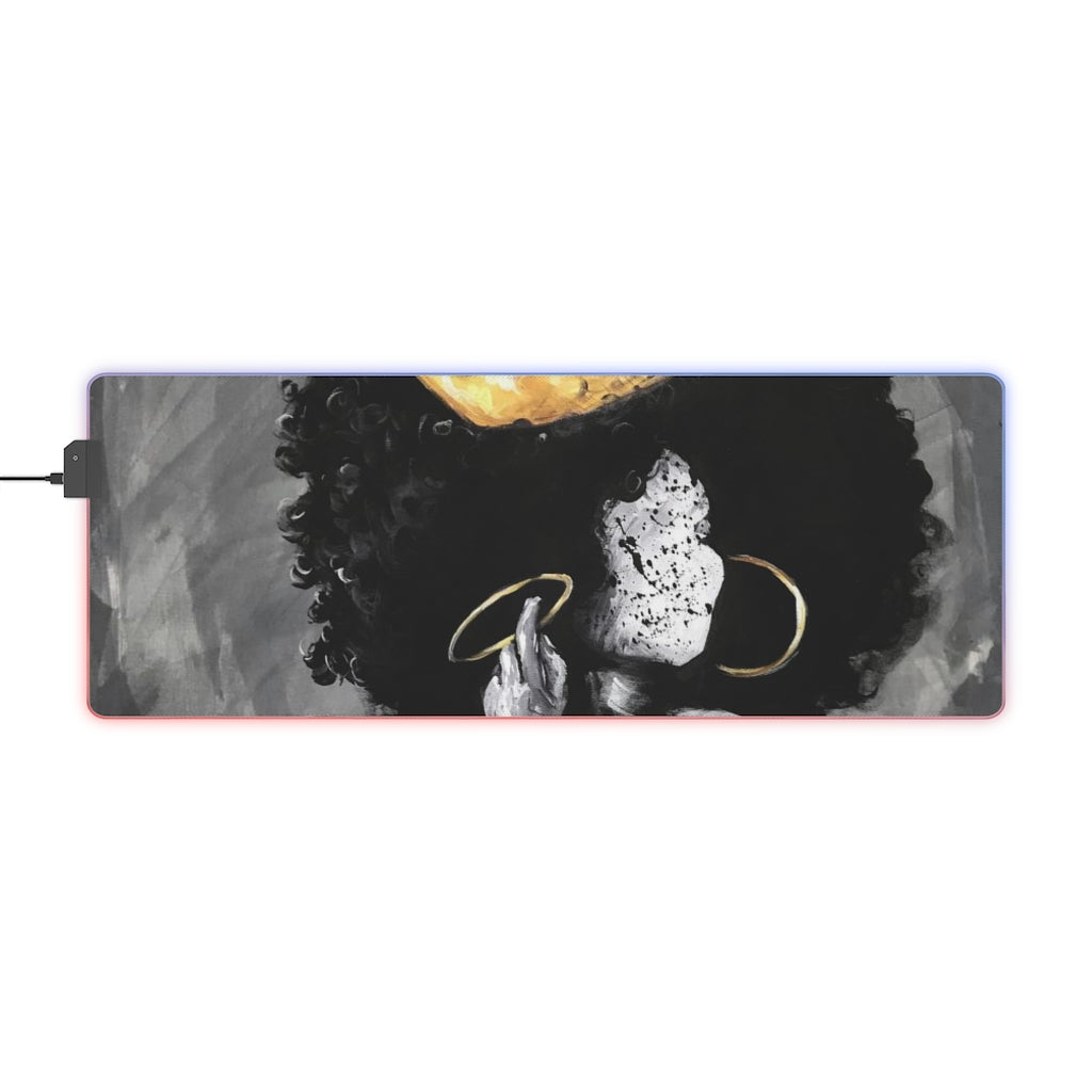 Naturally Queen VI LED Gaming Mouse Pad