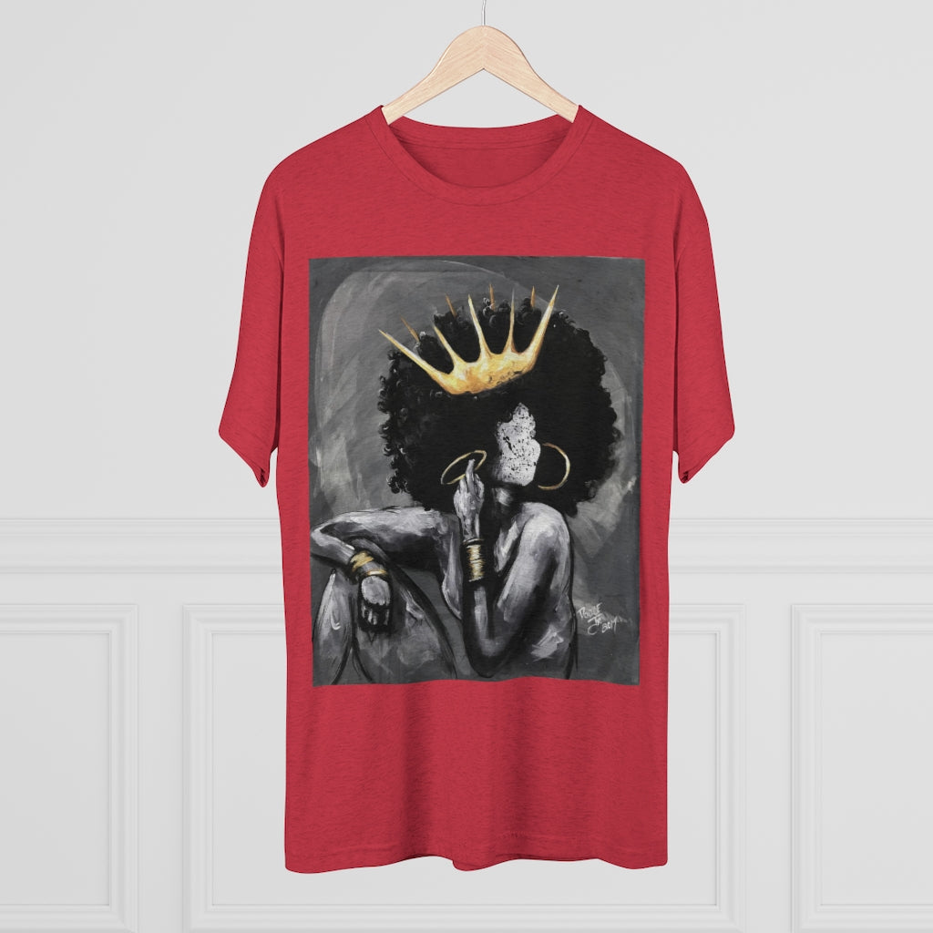Naturally Queen VI Unisex Tri-Blend Crew Tee