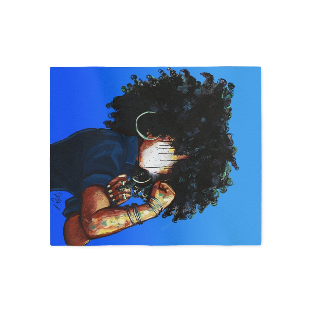 Naturally the Riveter BLUESweatshirt Blanket
