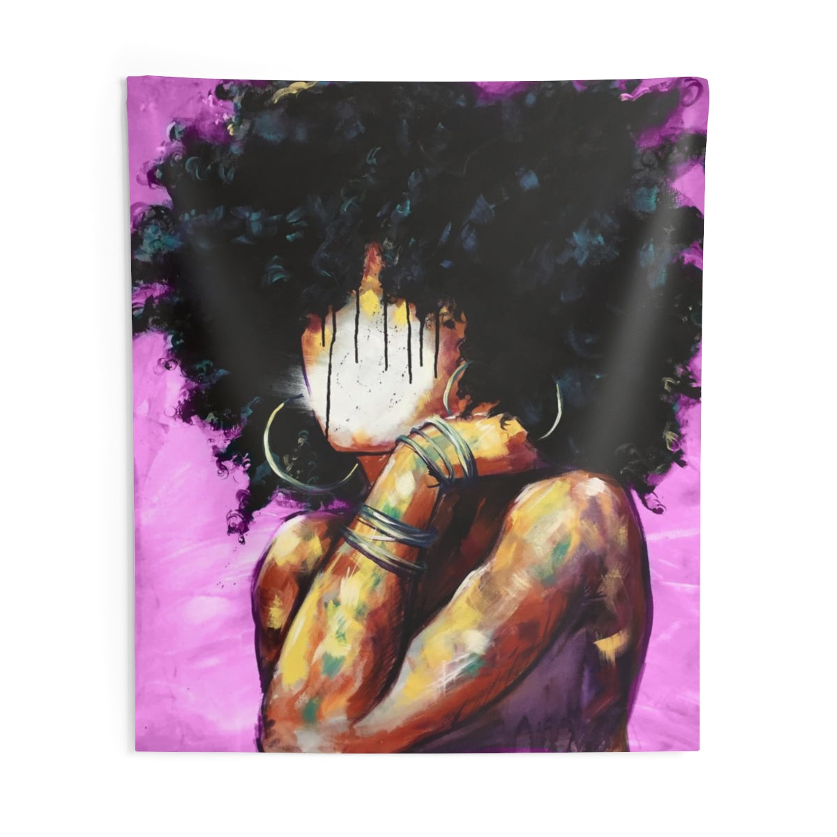Naturally II PINK Indoor Wall Tapestries