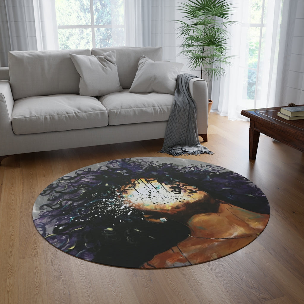 Naturally XXXVII Round Rug