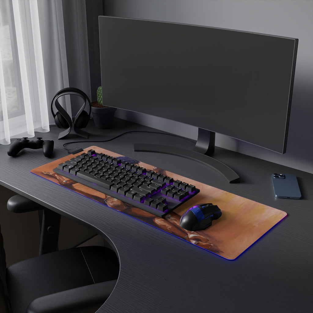 Naturally Nude II LED Gaming Mouse Pad