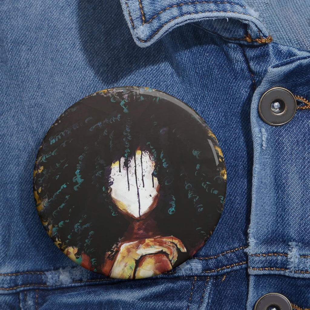 Naturally I GOLD Pin Buttons