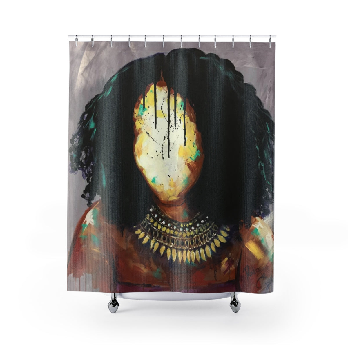 Naturally Latasha Shower Curtains