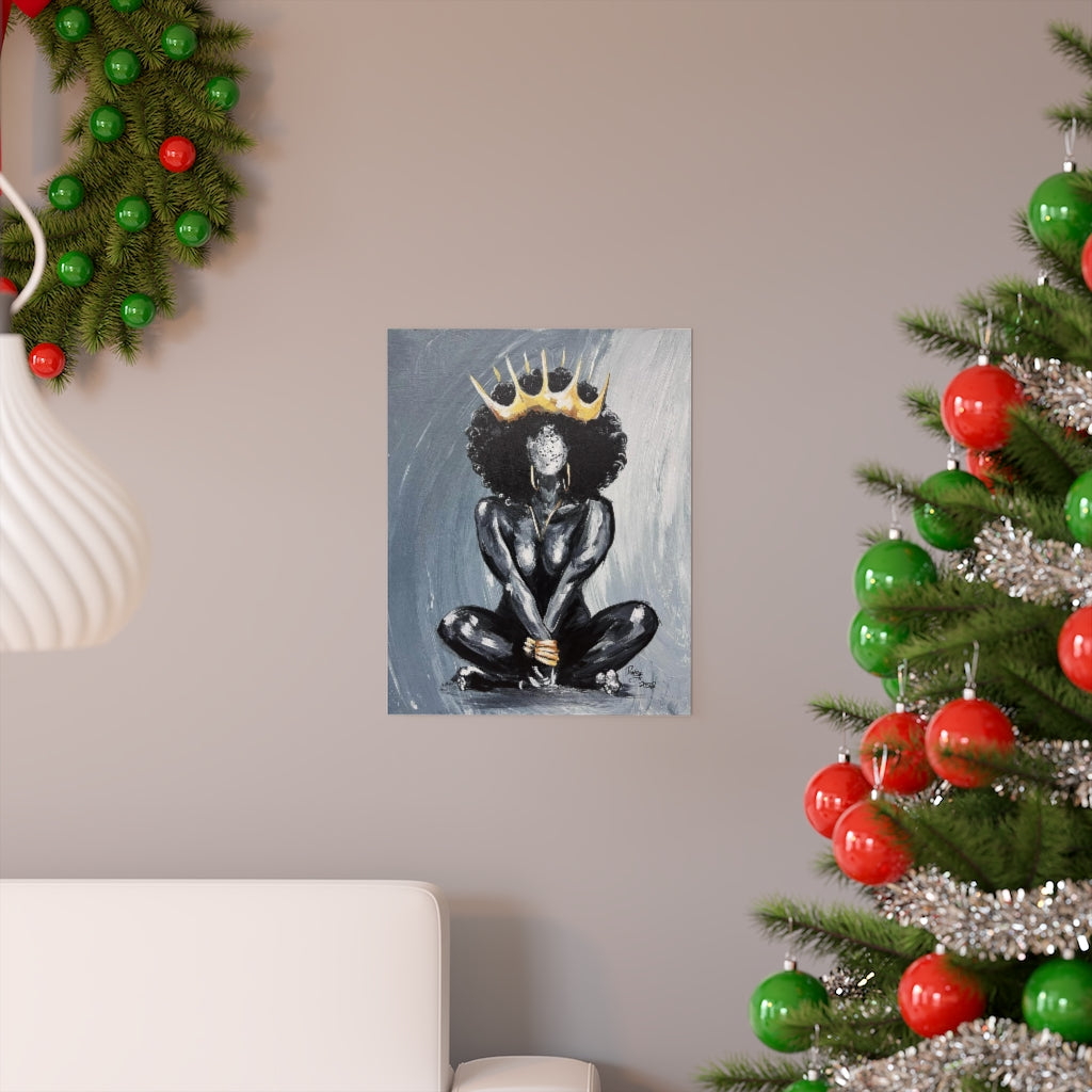 Naturally Queen XIX Premium Matte vertical posters