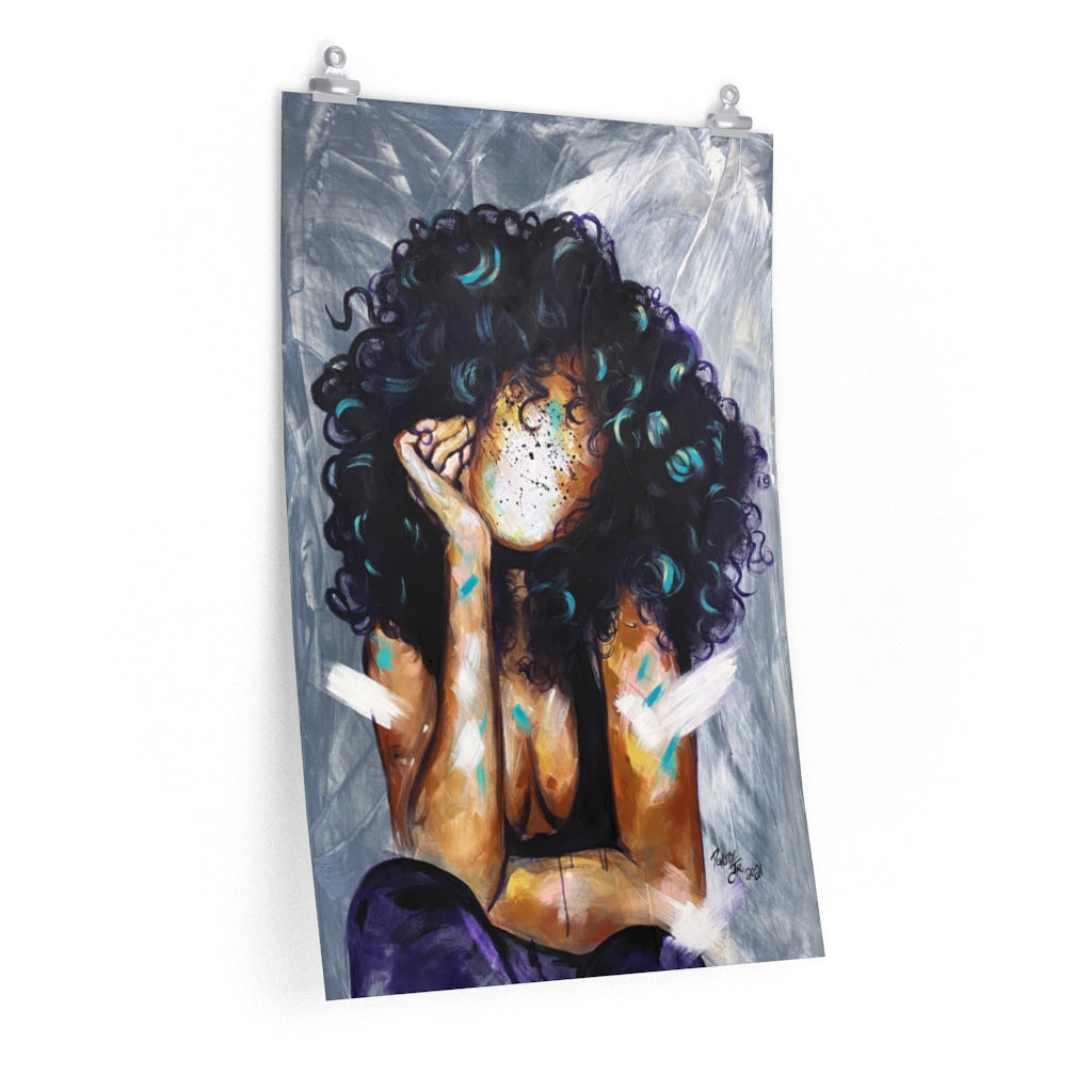 Naturally Kris Premium Matte vertical posters