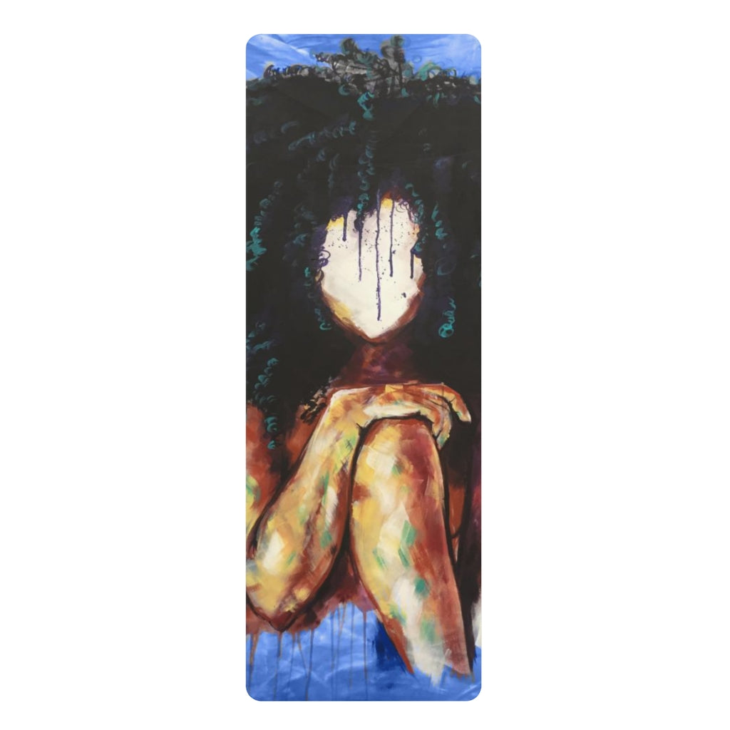 Naturally I BLUE Rubber Yoga Mat