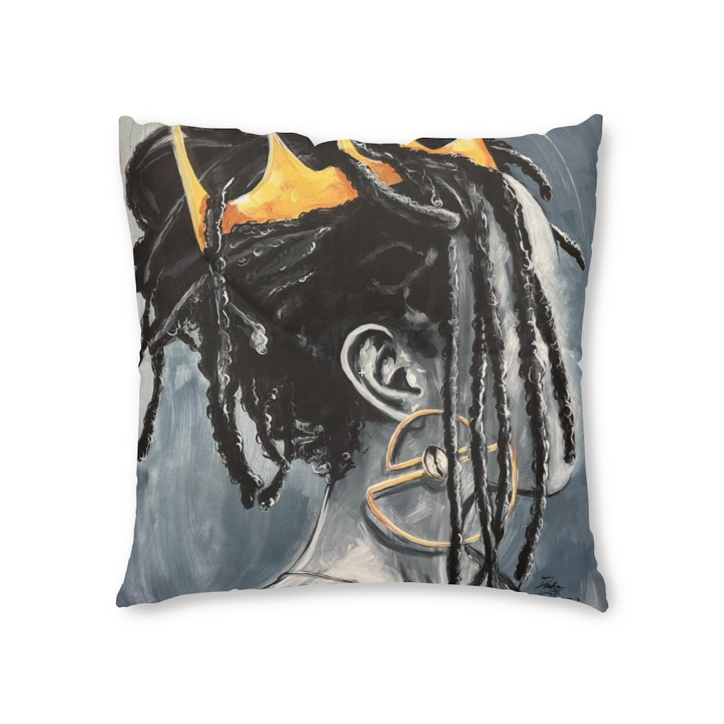 Naturally Queen XXIII Tufted Floor Pillow, Square